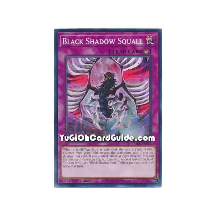 Black Shadow Squall (Common) – Darkwing Blast | Carta YUGIOH en México