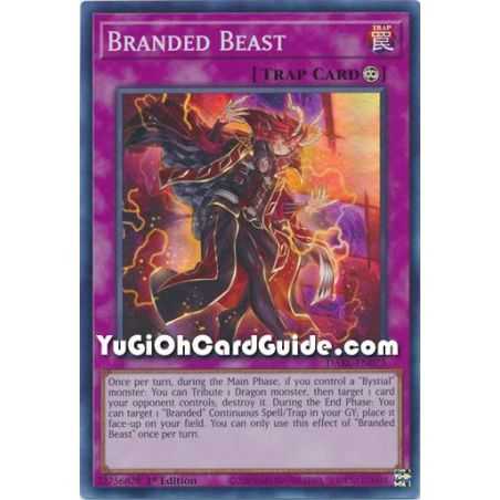 Branded Beast (Super Rare) – Darkwing Blast | Carta YUGIOH en México