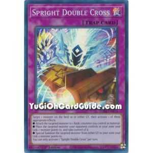 Spright Double Cross (Super Rare) – Darkwing Blast | Carta YUGIOH en México