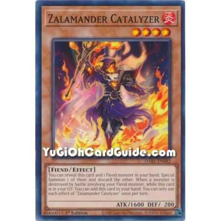Zalamander Catalyzer (Common) – Darkwing Blast | Carta YUGIOH en México