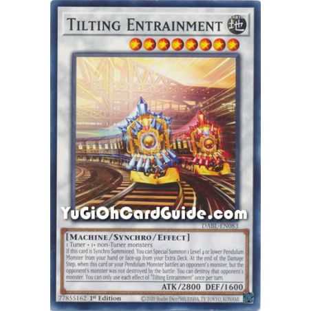 Tilting Entrainment (Common) – Darkwing Blast | Carta YUGIOH en México