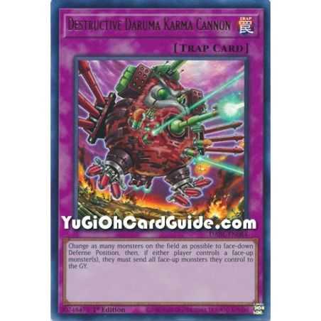 Destructive Daruma Karma Cannon (Ultra Rare) – Darkwing Blast | Carta YUGIOH en México