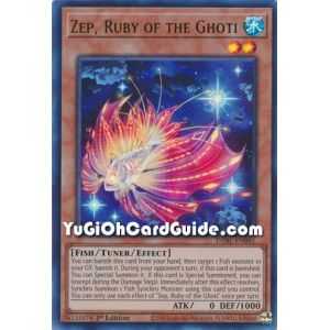 Zep, Ruby of the Ghoti (Ultra Rare) – Darkwing Blast | Carta YUGIOH en México