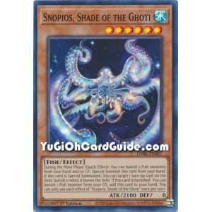 Snopios, Shade of the Ghoti (Super Rare) – Darkwing Blast | Carta YUGIOH en México