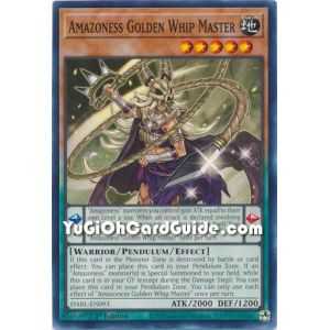 Amazoness Golden Whip Master (Common) – Darkwing Blast | Carta YUGIOH en México
