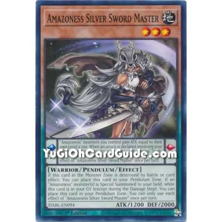 Amazoness Silver Sword Master (Common) – Darkwing Blast | Carta YUGIOH en México