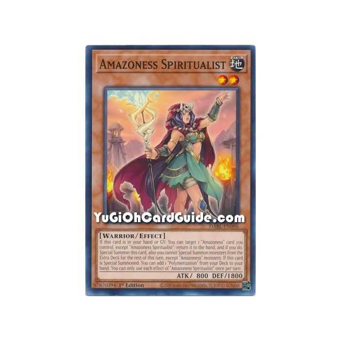Amazoness Spiritualist (Common) – Darkwing Blast | Carta YUGIOH en México