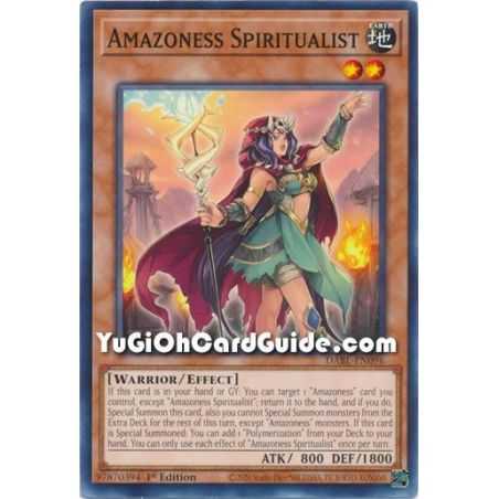 Amazoness Spiritualist (Common) – Darkwing Blast | Carta YUGIOH en México