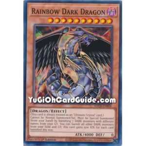 Rainbow Dark Dragon (Common) – Starter Deck Legend of the Crystal Beast | Carta YUGIOH en México