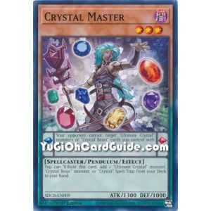 Crystal Master (Common) – Starter Deck Legend of the Crystal Beast | Carta YUGIOH en México