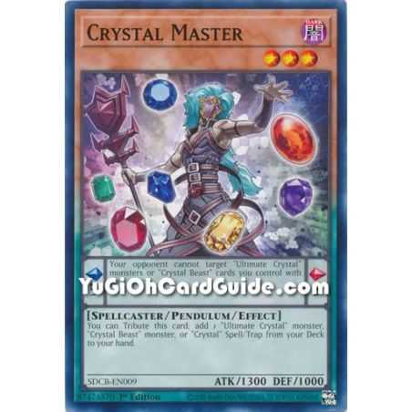 Crystal Master (Common) – Starter Deck Legend of the Crystal Beast | Carta YUGIOH en México