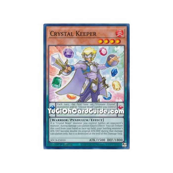 Crystal Keeper (Common) – Starter Deck Legend of the Crystal Beast | Carta YUGIOH en México