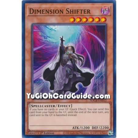 Dimension Shifter (Common) – Starter Deck Legend of the Crystal Beast | Carta YUGIOH en México