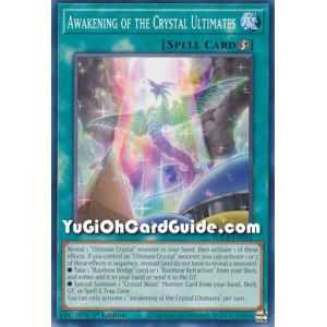 Awakening of the Crystal Ultimates (Common) – Starter Deck Legend of the Crystal Beast | Carta YUGIOH en México