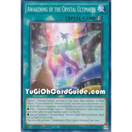 Awakening of the Crystal Ultimates (Common) – Starter Deck Legend of the Crystal Beast | Carta YUGIOH en México