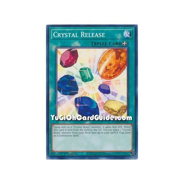 Crystal Release (Common) – Starter Deck Legend of the Crystal Beast | Carta YUGIOH en México