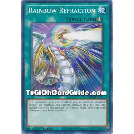 Rainbow Refraction (Common) – Starter Deck Legend of the Crystal Beast | Carta YUGIOH en México