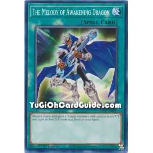 The Melody of Awakening Dragon (Common) – Starter Deck Legend of the Crystal Beast | Carta YUGIOH en México