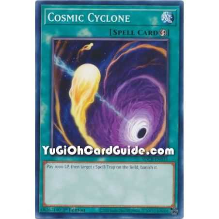 Cosmic Cyclone (Common) – Starter Deck Legend of the Crystal Beast | Carta YUGIOH en México