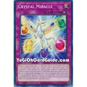 Crystal Miracle (Common) – Starter Deck Legend of the Crystal Beast | Carta YUGIOH en México