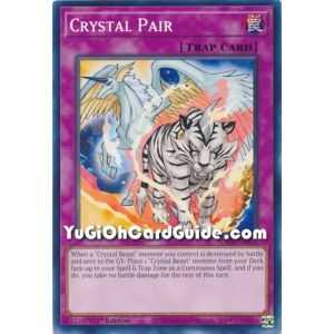 Crystal Pair (Common) – Starter Deck Legend of the Crystal Beast | Carta YUGIOH en México