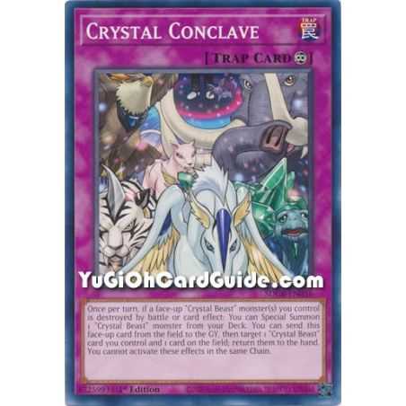 Crystal Conclave (Common) – Starter Deck Legend of the Crystal Beast | Carta YUGIOH en México