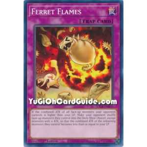 Ferret Flames (Common) – Starter Deck Legend of the Crystal Beast | Carta YUGIOH en México