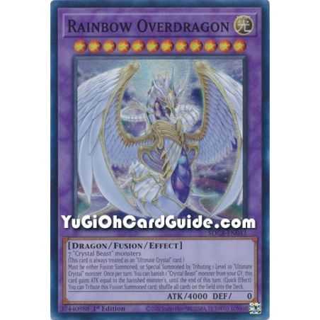 Rainbow Overdragon (Super Rare) – Starter Deck Legend of the Crystal Beast | Carta YUGIOH en México