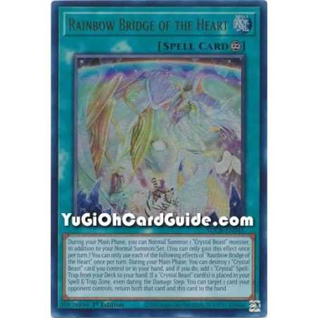 Rainbow Bridge of the Heart (Ultra Rare) – Starter Deck Legend of the Crystal Beast | Carta YUGIOH en México