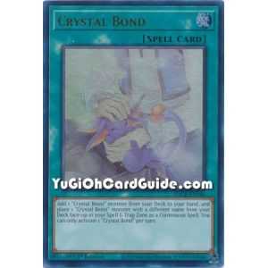 Crystal Bond (Ultra Rare) – Starter Deck Legend of the Crystal Beast | Carta YUGIOH en México