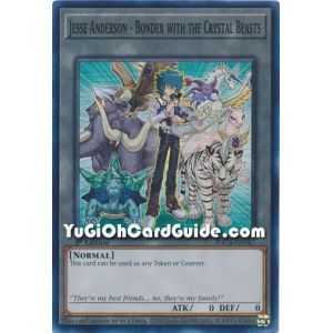 Jesse Anderson - Bonder with the Crystal Beasts (Super Rare) – Starter Deck Legend of the Crystal Beast | Carta YUGIOH en México