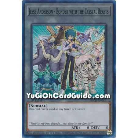 Jesse Anderson - Bonder with the Crystal Beasts (Super Rare) – Starter Deck Legend of the Crystal Beast | Carta YUGIOH en México