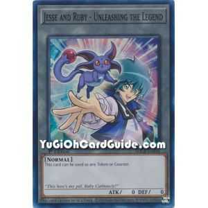 Jesse and Ruby - Unleashing the Legend (Super Rare) – Starter Deck Legend of the Crystal Beast | Carta YUGIOH en México