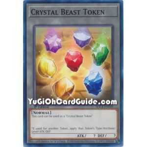Crystal Beast Token (Common) – Starter Deck Legend of the Crystal Beast | Carta YUGIOH en México