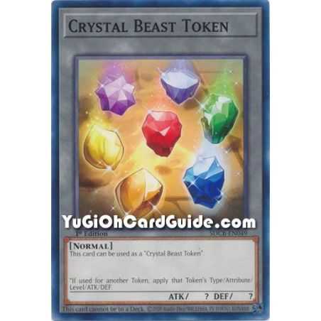 Crystal Beast Token (Common) – Starter Deck Legend of the Crystal Beast | Carta YUGIOH en México