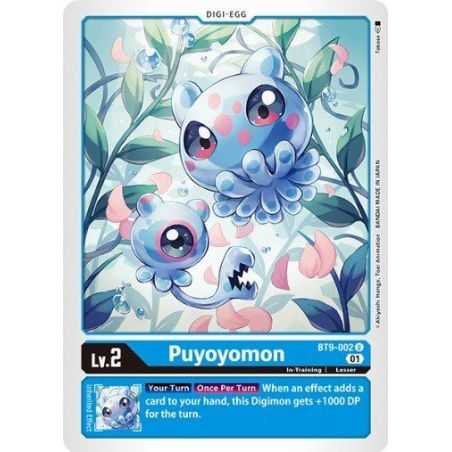 Puyoyomon (Uncommon) – BT09 X Record | Carta DIGIMON en México