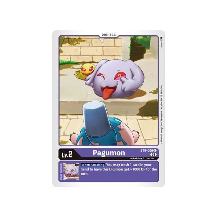 Pagumon (Uncommon) – BT09 X Record | Carta DIGIMON en México
