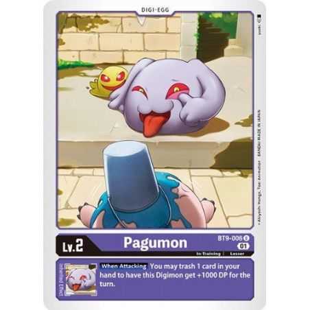 Pagumon (Uncommon) – BT09 X Record | Carta DIGIMON en México