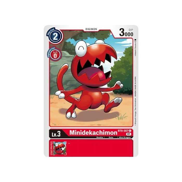 Minidekachimon (Common) – BT09 X Record | Carta DIGIMON en México