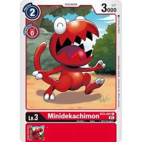 Minidekachimon (Common) – BT09 X Record | Carta DIGIMON en México