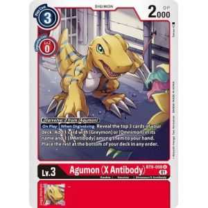 Agumon (X Antibody) (Uncommon) – BT09 X Record | Carta DIGIMON en México