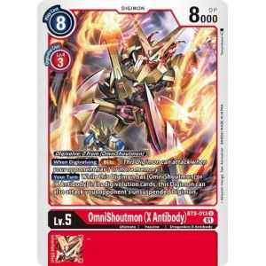 OmniShoutmon (X Antibody) (Uncommon) – BT09 X Record | Carta DIGIMON en México