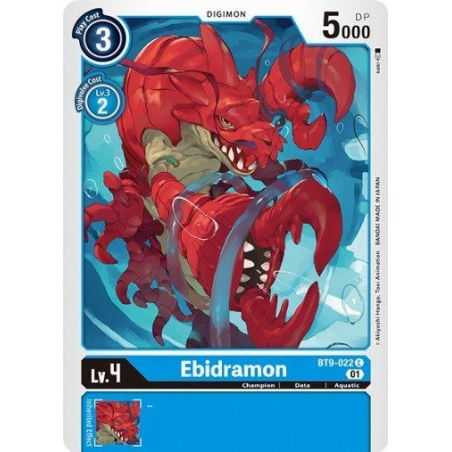 Ebidramon (Common) – BT09 X Record | Carta DIGIMON en México