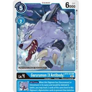 Garurumon (X Antibody) (Common) – BT09 X Record | Carta DIGIMON en México