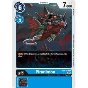 Piranimon (Common) – BT09 X Record | Carta DIGIMON en México