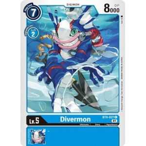 Divermon (Common) – BT09 X Record | Carta DIGIMON en México