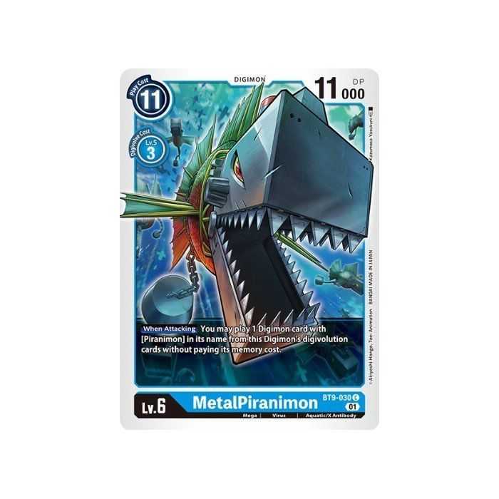 MetalPiranimon (Common) – BT09 X Record | Carta DIGIMON en México