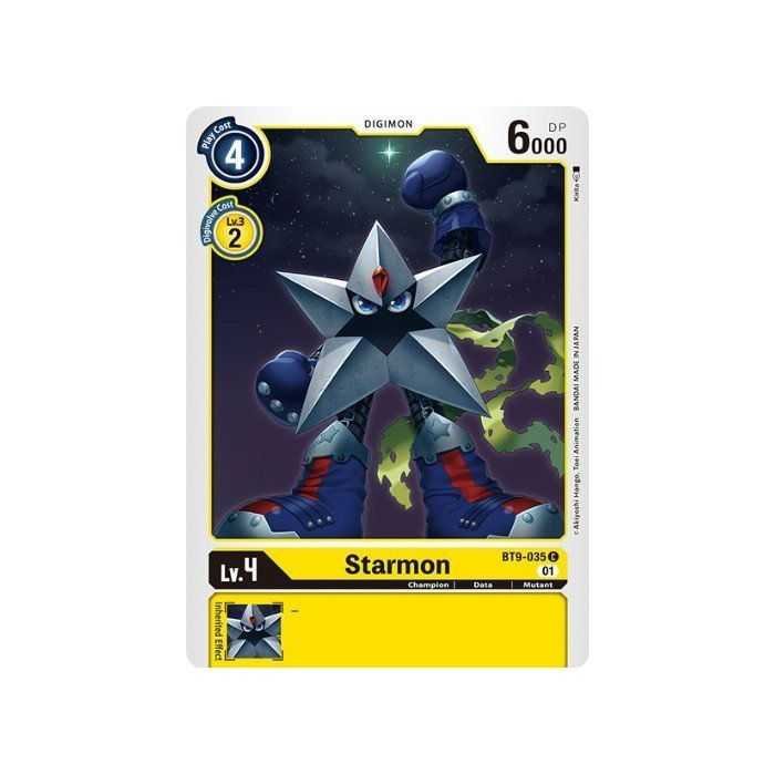 Starmon (Common) – BT09 X Record | Carta DIGIMON en México