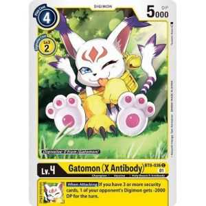 Gatomon (X Antibody) (Common) – BT09 X Record | Carta DIGIMON en México