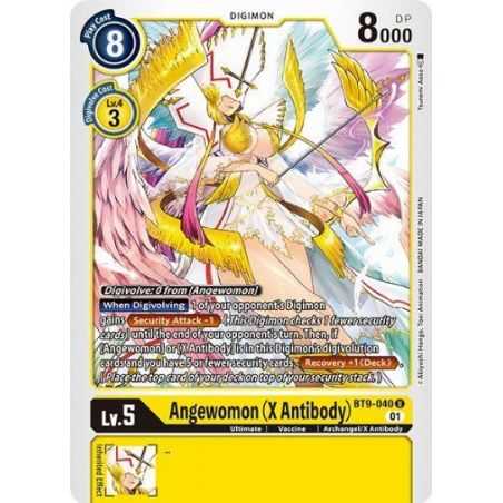 Angewomon (X Antibody) (Uncommon) – BT09 X Record | Carta DIGIMON en México